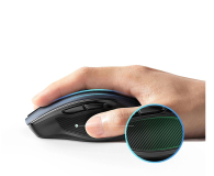UGREEN Bezprzewodowa mysz 2.4 GHz + Bluetooth 5.0 czarny - 1501510 - zdjęcie 3